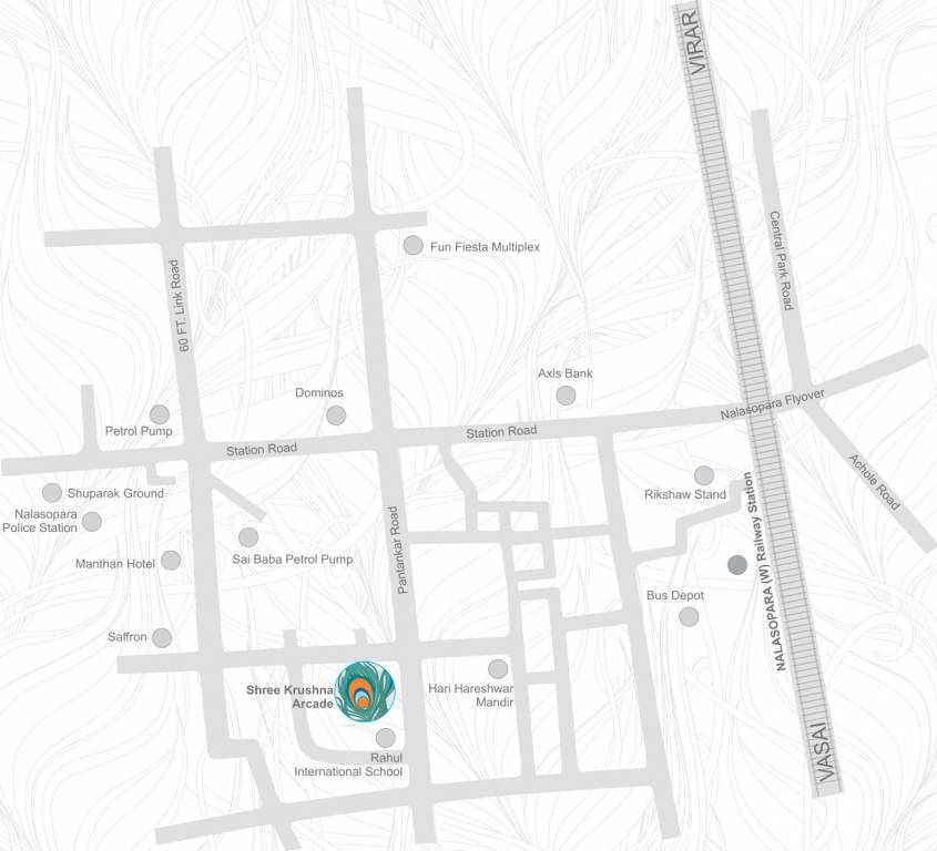 Images for Location Plan of C Square Shree Krushna Arcade