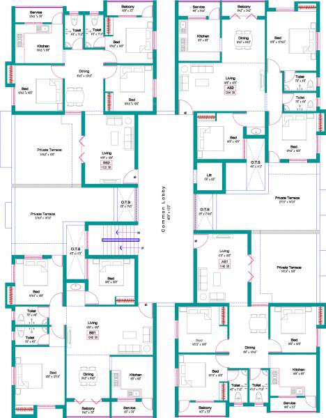 Images for Cluster Plan of Jeni Joel Palace