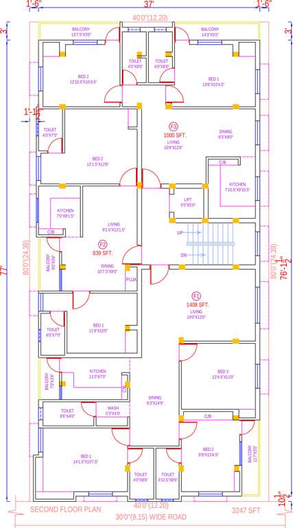 Images for Cluster Plan of Brownstone Shivalaya