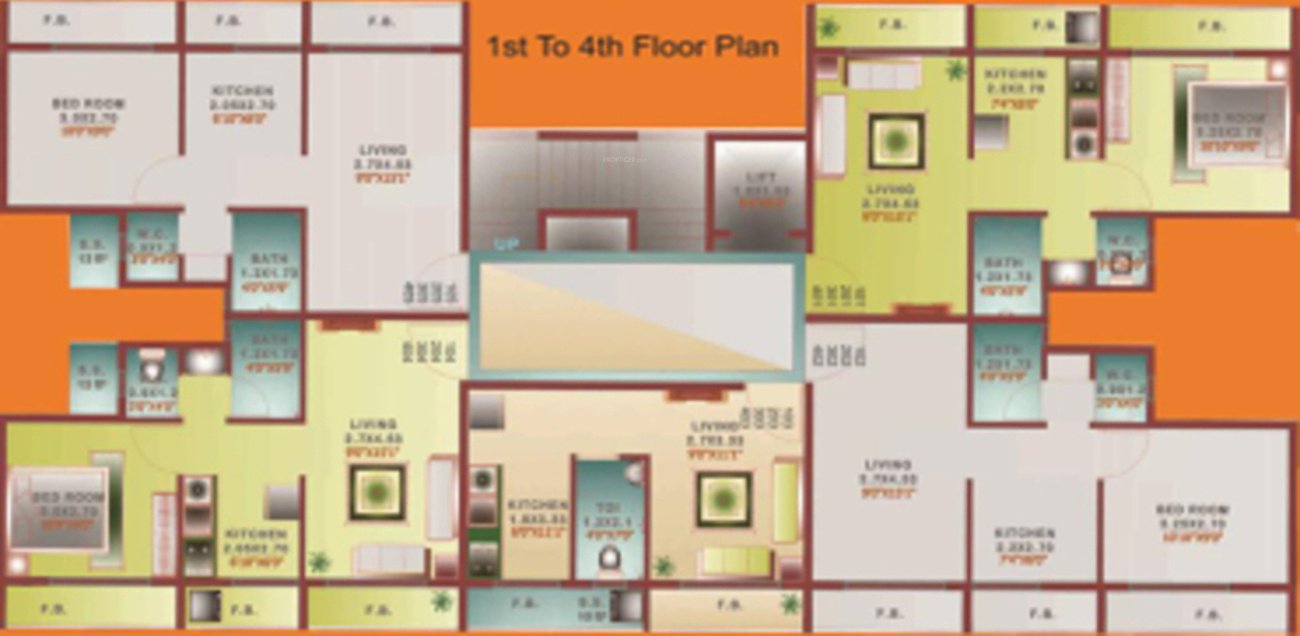 Images for Cluster Plan of Kricon Shivam Bright