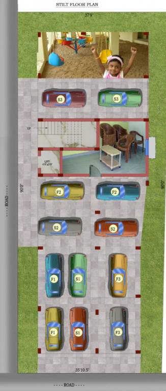 Images for Cluster Plan of Kaaviya Anbu