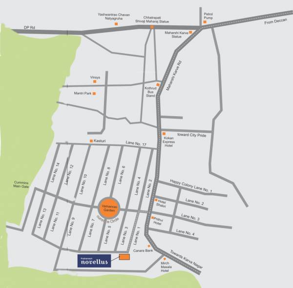 Images for Location Plan of Prathamesh Prathamesh Novellus Building Of Chaya Heights CHS