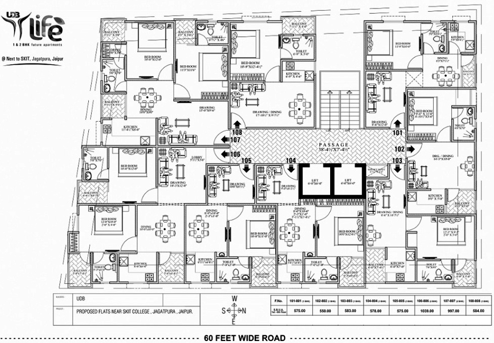 Images for Cluster Plan of Unique UDB Life