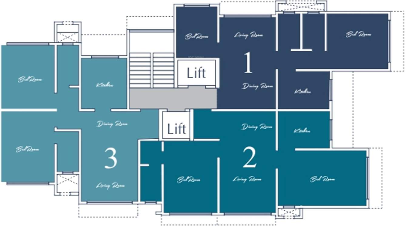  diamond Images for Cluster Plan of Bhoomi Group Diamond