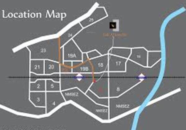 Images for Location Plan of Dhanya The Atlantis