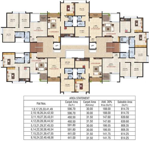 Images for Cluster Plan of Jay Vijay Shrushti