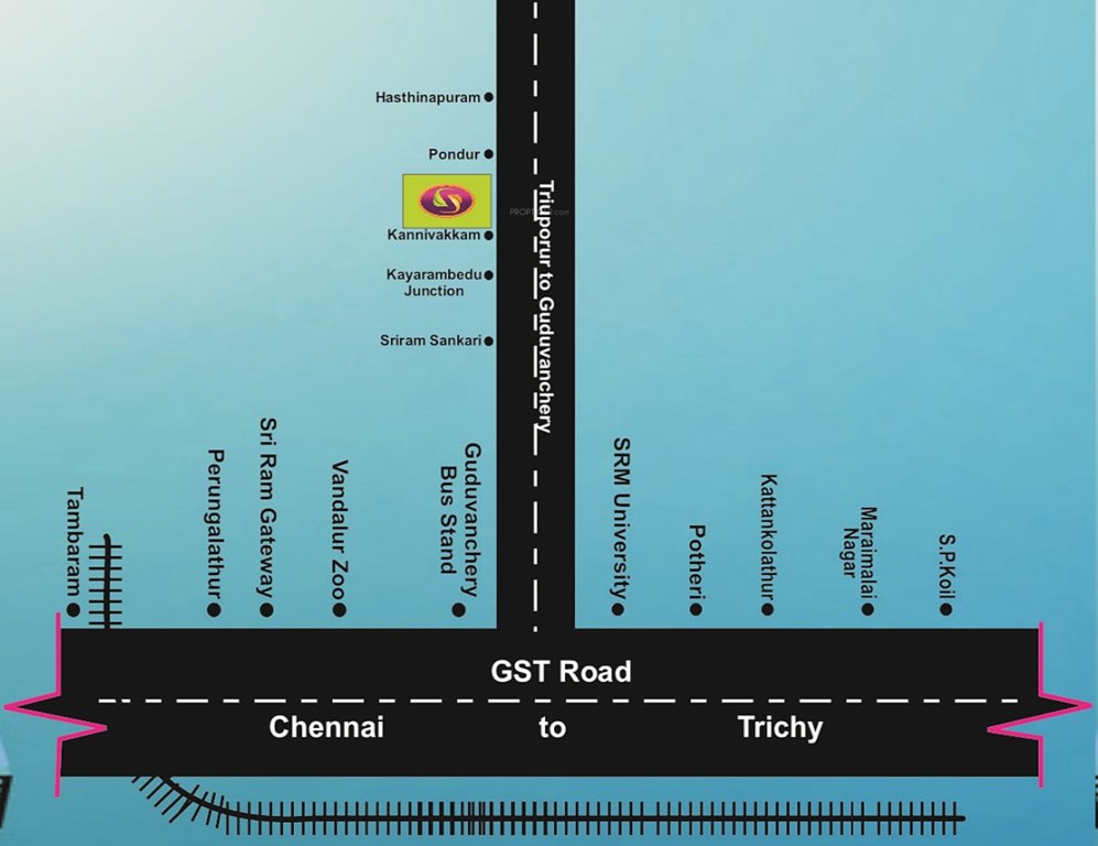 Images for Location Plan of Shubam Properties Venkateshwara Nagar