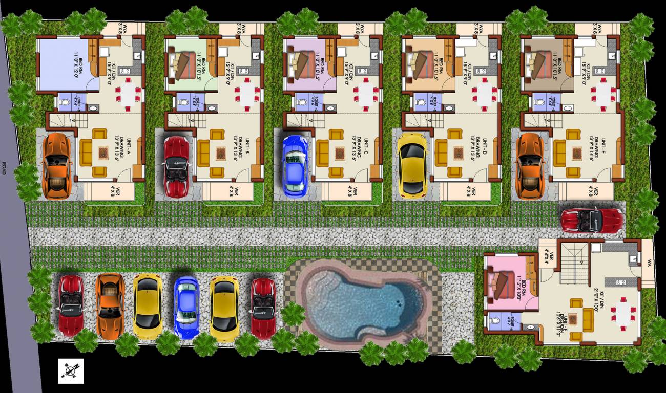 Images for Layout Plan of Maxcity Builders Blue Bay