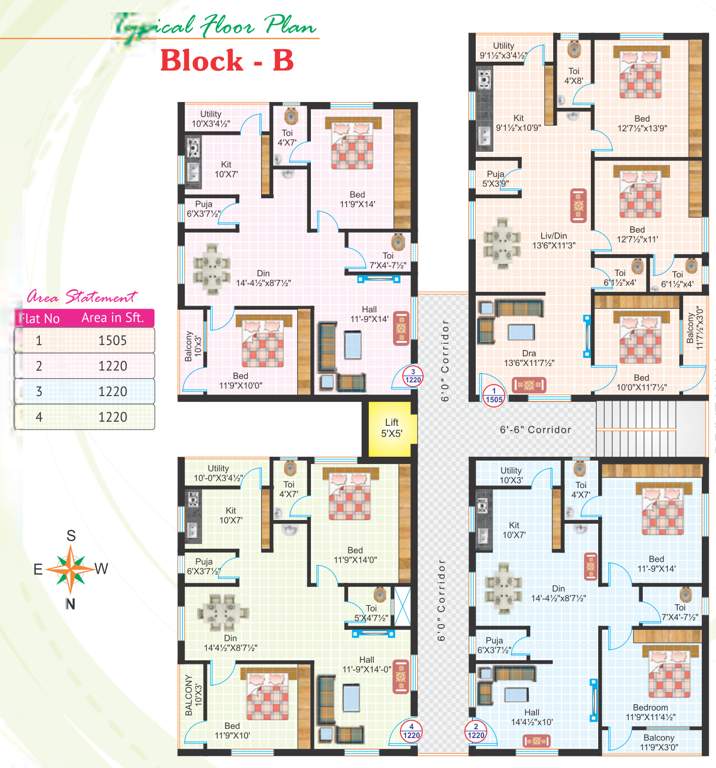 Images for Cluster Plan of Akruthi Srinivasam