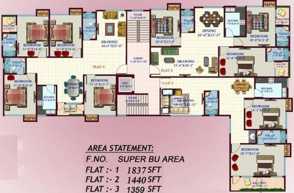 Images for Cluster Plan of Surya Pushpanjali Images for Cluster Plan of Surya Pushpanjali