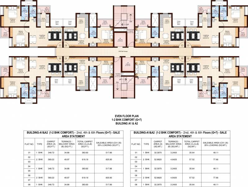  nithyam-apartment Images for Cluster Plan of Gada Nithyam Apartment