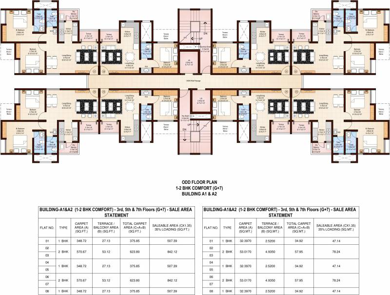Images for Cluster Plan of Gada Nithyam Apartment