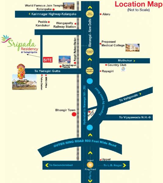 Images for Location Plan of Avigna Projects Sripada Residency