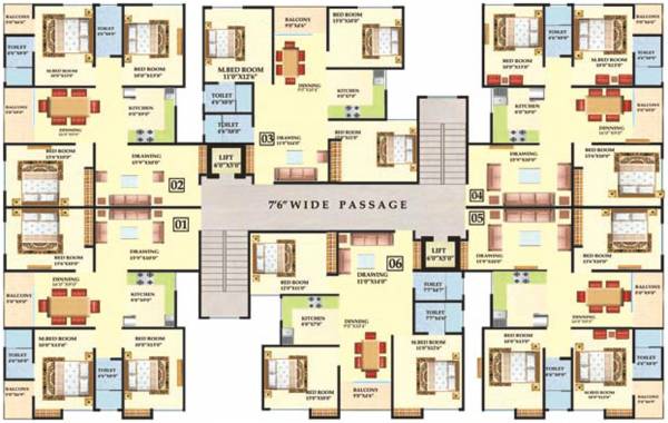 Images for Cluster Plan of Surya Digha Compound Images for Cluster Plan of Surya Digha Compound