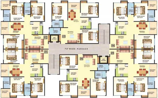 Images for Cluster Plan of Surya Digha Compound Images for Cluster Plan of Surya Digha Compound