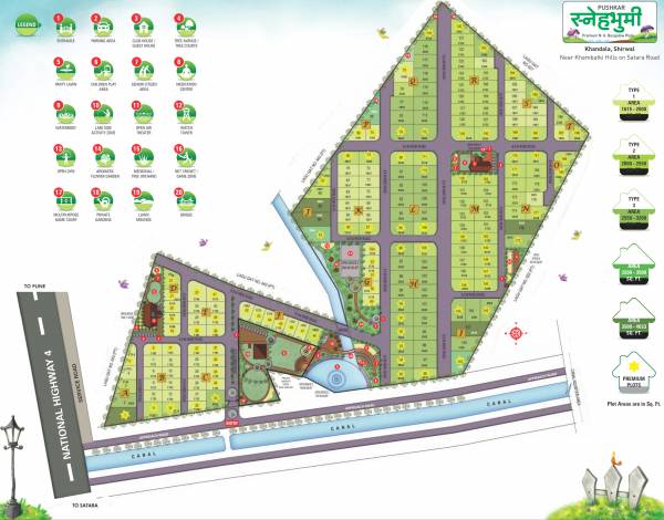Images for Layout Plan of Pushkar Snehbhoomi Images for Layout Plan of Pushkar Snehbhoomi