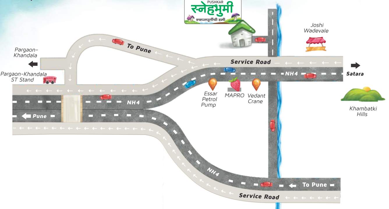 Images for Location Plan of Pushkar Snehbhoomi
