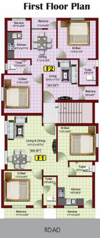 Images for Cluster Plan of Mayas Construction Anana