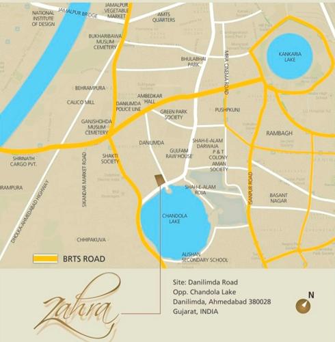  zahra-residency Images for Location Plan of Excel Zahra Residency