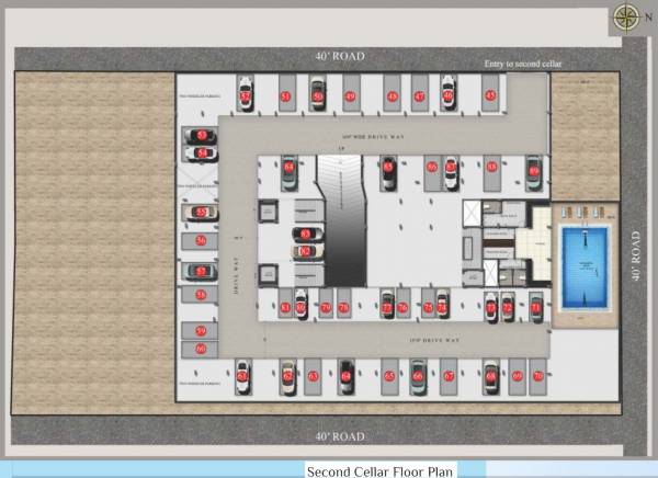 Images for Cluster Plan of Gauthami Sai Subashini Towers Images for Cluster Plan of Gauthami Sai Subashini Towers
