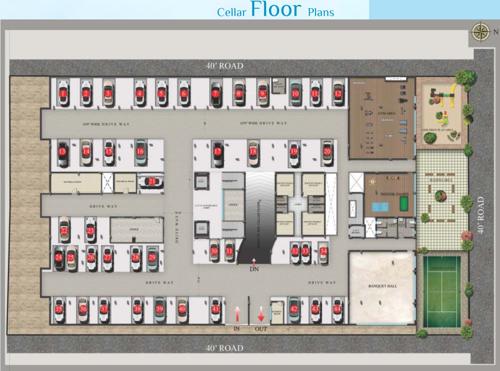 Images for Cluster Plan of Gauthami Sai Subashini Towers Images for Cluster Plan of Gauthami Sai Subashini Towers