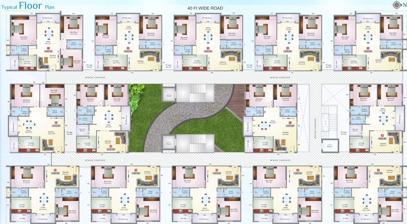 Images for Cluster Plan of Gauthami Sai Subashini Towers