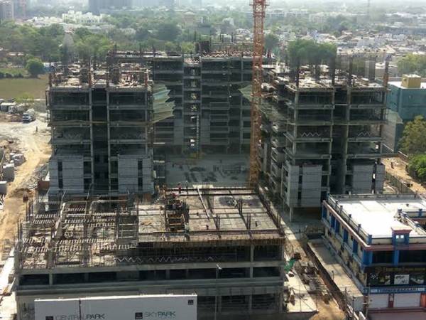  sky-park Tower A Construction Status June-20