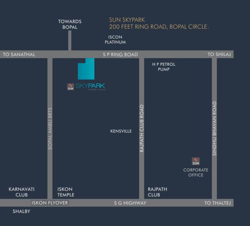  sky-park Images for Location Plan of Sun Sky Park