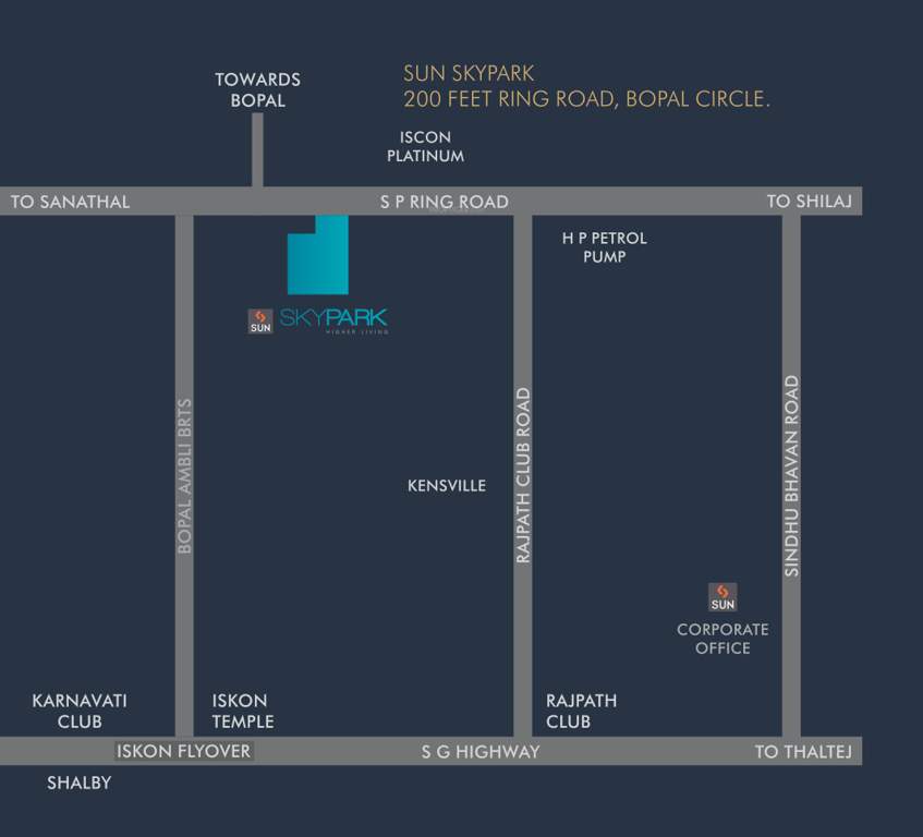  sky park Images for Location Plan of Sun Sky Park