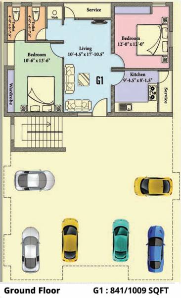 Images for Cluster Plan of Mayas Maruthi Nagar