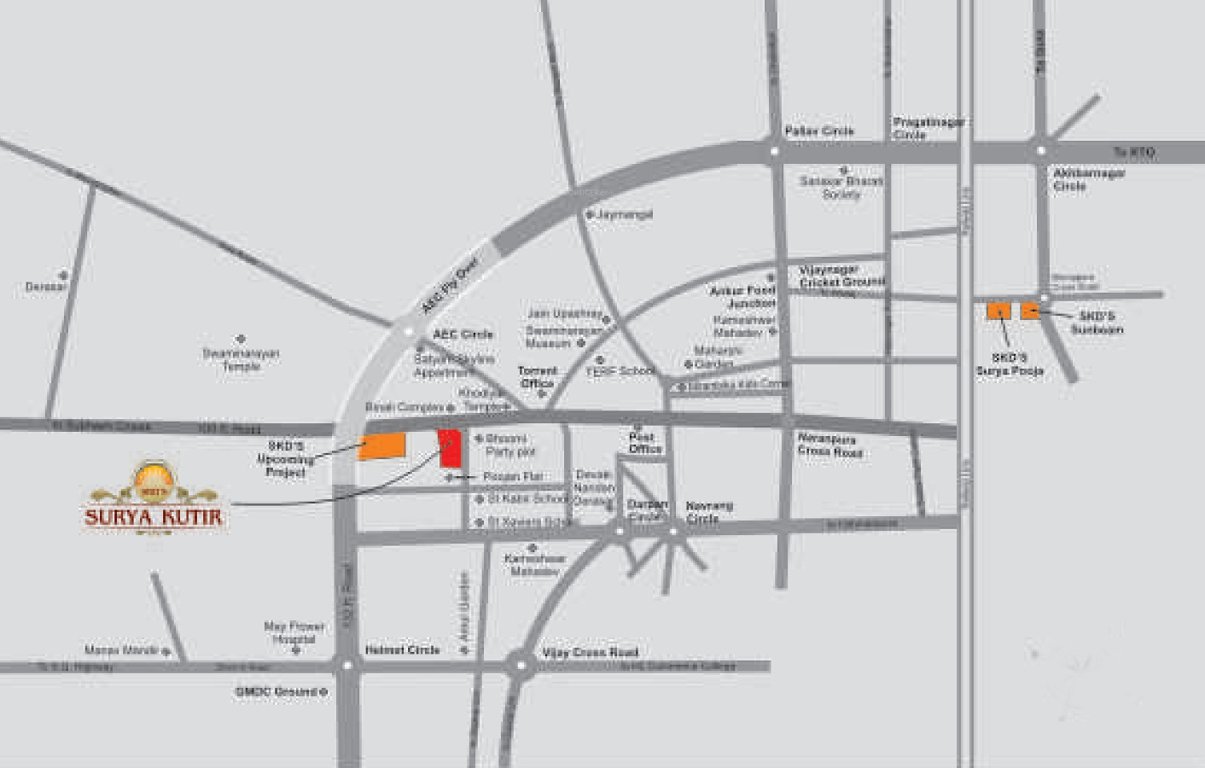 Images for Location Plan of Shree Siddhi Vinayak Surya Kutir