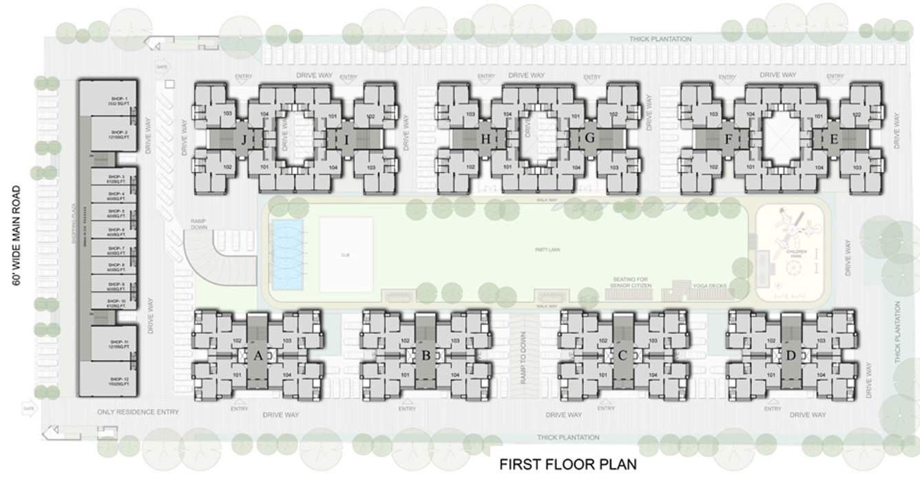 aarohi elysium Images for Cluster Plan of Siddhi Aarohi Elysium