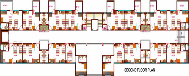  studio-apartments Images for Cluster Plan of Goel Ganga Studio Apartments