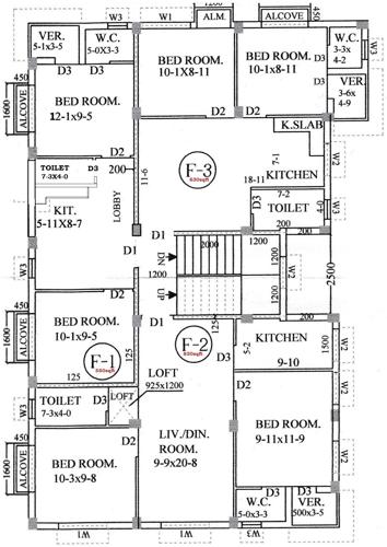 Images for Cluster Plan of Swastik Adhir Bina Apartment Images for Cluster Plan of Swastik Adhir Bina Apartment