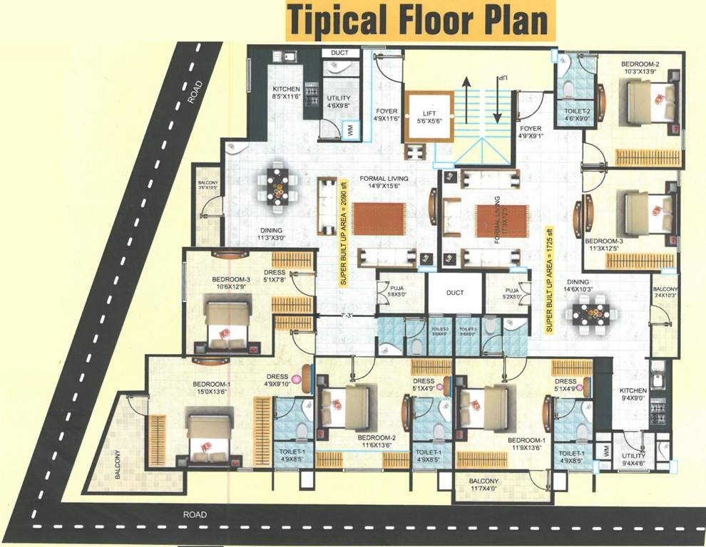 Images for Cluster Plan of VSM Gangotri Granduer