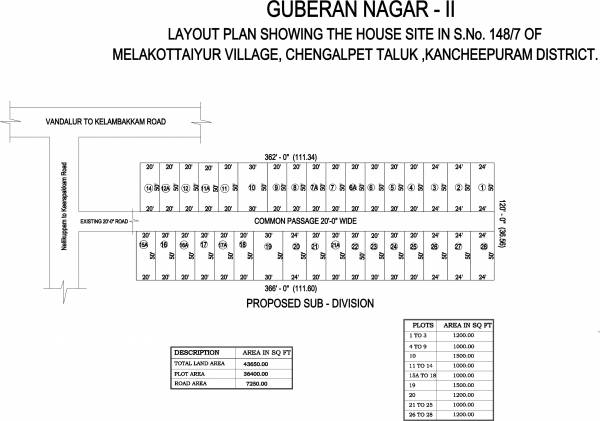 Images for Layout Plan of Indira Green Ville