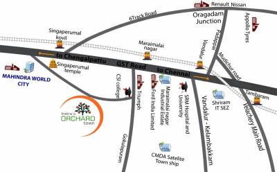  orchard-town Images for Location Plan of Indira Orchard Town