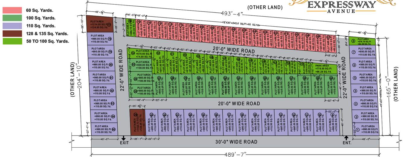 Images for Layout Plan of NS Expressway Avenue