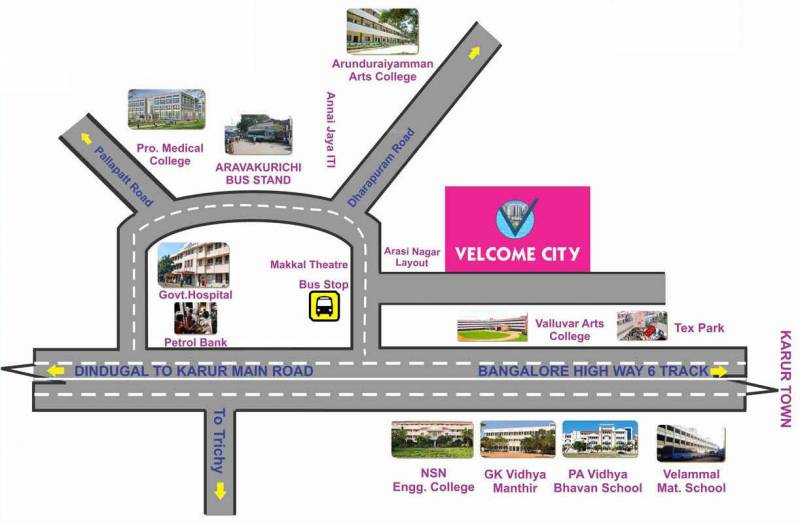 Images for Location Plan of Rich Velcome City
