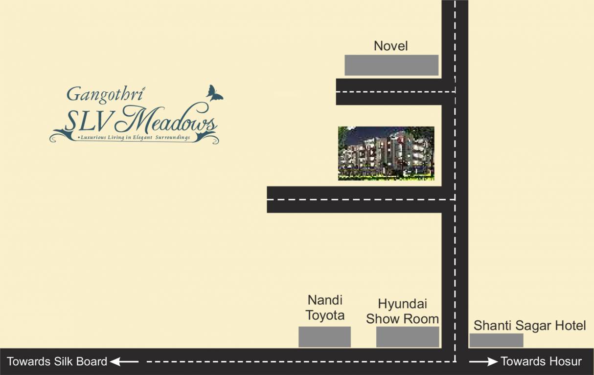 Images for Location Plan of VSM Gangothri SLV Meadows