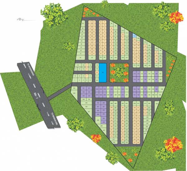 Images for Layout Plan of Preeti Developers Bangalore Royal Province