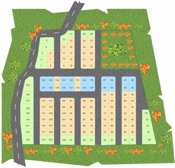 Images for Layout Plan of Preeti Developers Bangalore Royal Province