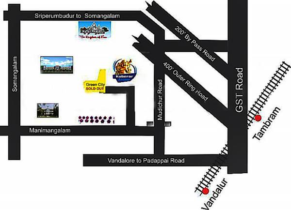 Images for Location Plan of City Kuberar Avenue