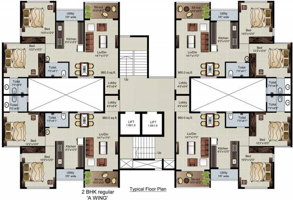 Images for Cluster Plan of Jaikumar Parksyde Homes