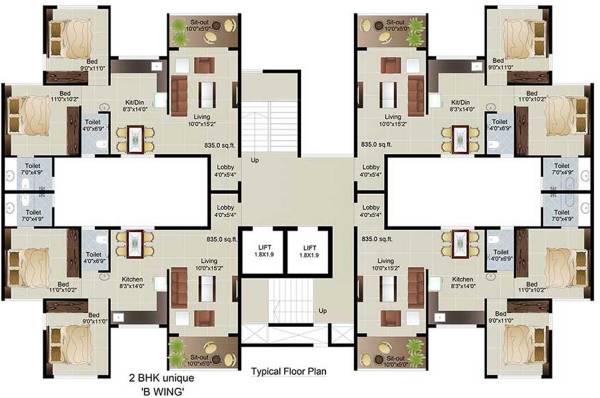 Images for Cluster Plan of Jaikumar Parksyde Homes
