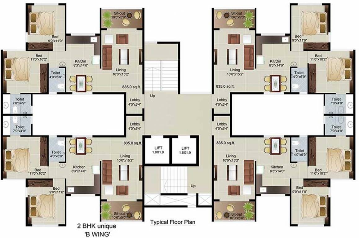 Images for Cluster Plan of Jaikumar Parksyde Homes