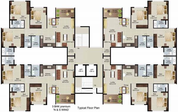 Images for Cluster Plan of Jaikumar Parksyde Homes