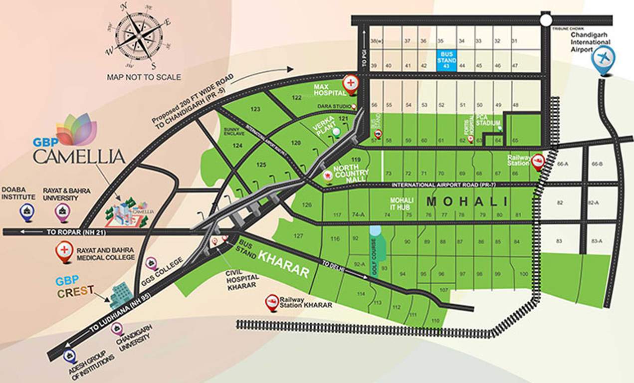 camellia Images for Location Plan of GBP Camellia