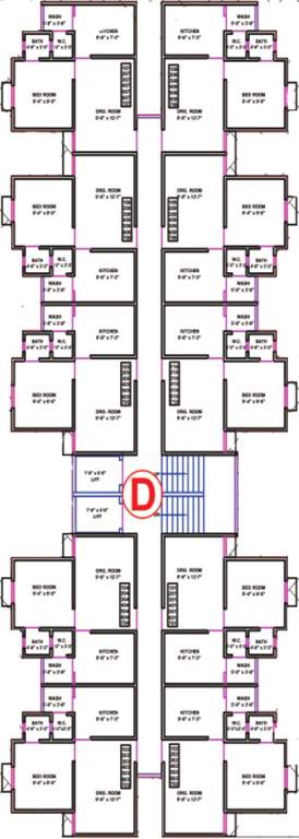  umang vatva Images for Cluster Plan of DBS Umang Vatva