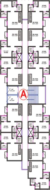  umang vatva Images for Cluster Plan of DBS Umang Vatva